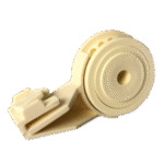 High-Profile Pleated Curtain Cream Chain Mechanism with Hexagonal Pin - Image 2