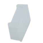 Aluminum Venetian Blind Top Rail Side End Cap - Image 2