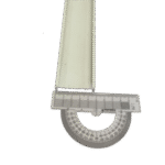 Wide Frame Roller and Zebra Blind Cream Installation Profile