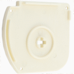 Closed-Box Blind Small Cream End Cap (Right Side) - Image 5