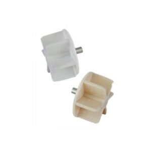 32mm Metal Pin Cream Tube End Cap - Image 3