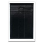50 mm Midnight Black TruWood Wooden Venetian Blind with Ladder Cords