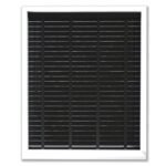 50 mm Midnight Black TruWood Wooden Venetian Blind Ribbon Ladder