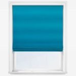 Turquoise Roman Blind