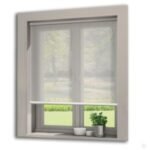 Cream Gray YS Series Screen Roller Blind - Image 2